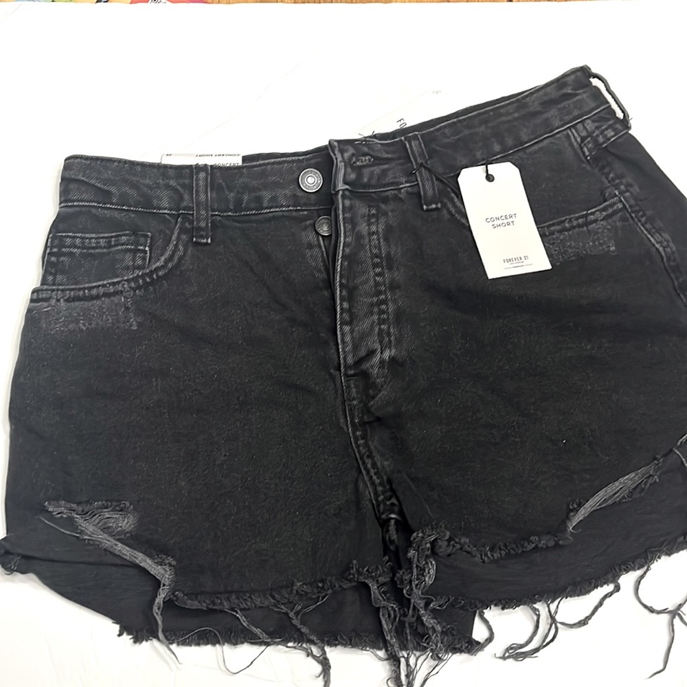 NWT Forever 21 Concert Short -Size 29